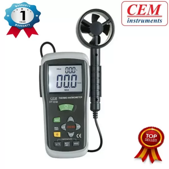 Harga Flow Meter 1 CEM DT-618B Flow Meter