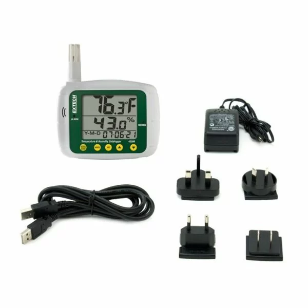 Extech 42280 Temperature and Humidity Data Logger 4 Extech 42280 Temperature and Humidity Data Logger
