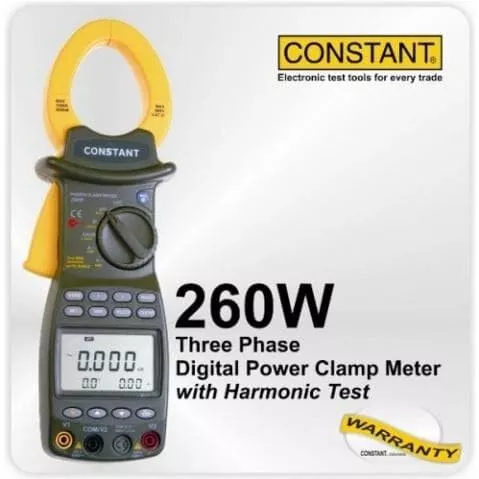 Constant Digital Power Clamp Meter 260W 3 Constant Digital Power Clamp Meter 260W