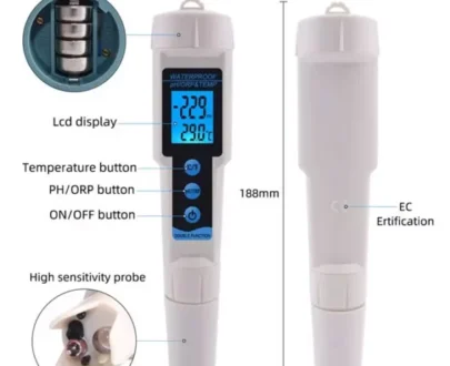 Digital ORP & PH Temperature Meter 3 in 1 ORP-3569