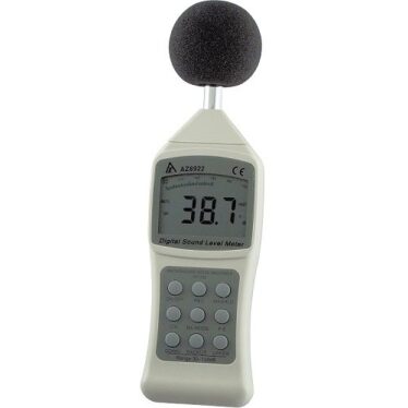 Alat Ukur Kebisingan 3 AZ instrument 8922 RS232 Digital Sound level