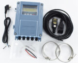 Digital Ultrasonic flowmeter TDS 100F DN50mm 700mm Outside the clip on M2 Transducer Wall mount water