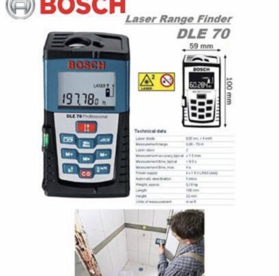Jual Bosch DLE 70 Rangefinder Harga Murah - AlatUkur.Net