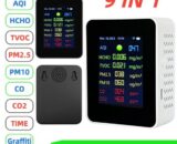 Air Quality Meter AQI 9in1 CO CO2 PM2.5 PM10 HCHO TVOC 600x600 1