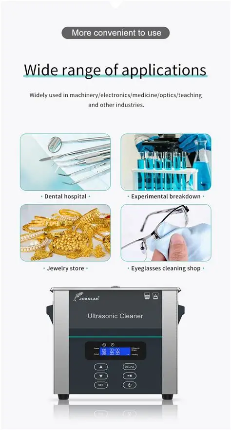 Ultrasonic Cleaning JOANLAB UC30D -3 liter 4 Ultrasonic Cleaning JOANLAB UC30D -3 liter