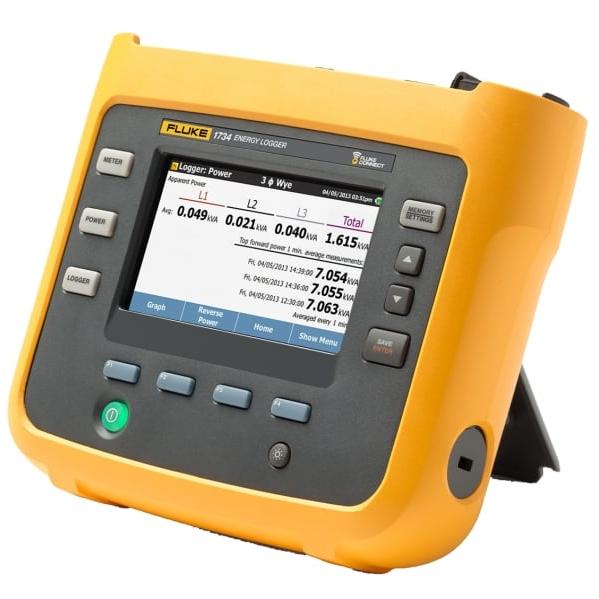 Fluke 1734 intl Three-Phase Electrical Energy Logger 3 Fluke 1734 intl Three-Phase Electrical Energy Logger