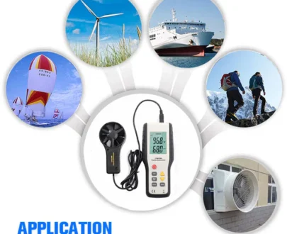 HTi HT-9819 Digital Anemometer CFM/CMM
